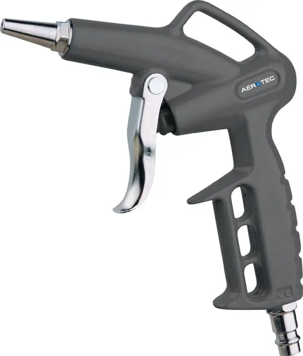 Produktfoto 1 von Druckluftausblaspistole Kupplungsstecker DN 7,2 10bar 120l/min AEROTEC