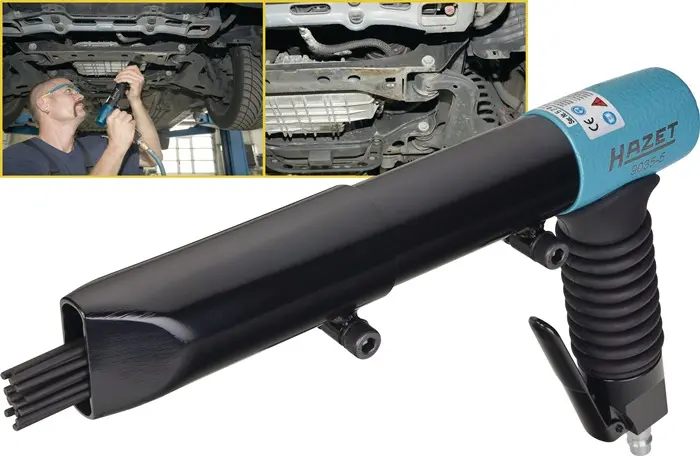 Produktfoto 1 von Druckluftnadelentroster 9035-5 3200min-¹ 19x3mm 47mm HAZET