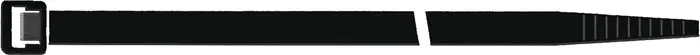 Produktfoto 1 von Kabelbinder L.360mm B.7,5mm PA 6.6 schwarz 100St./Btl.SAPISELCO