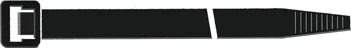 Produktfoto 1 von Kabelbinder SEL.FIT L.1330mm B.9mm PA 6.6 schwarz SAPISELCO