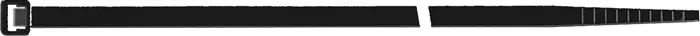 Produktfoto 1 von Kabelbinder L.360mm B.4,5mm PA 6.6 schwarz 100St./Btl.SAPISELCO