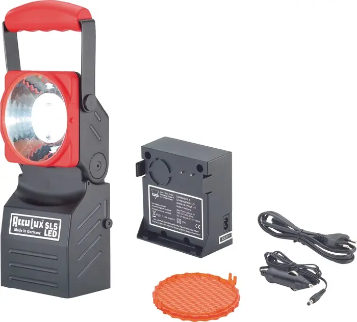 Produktfoto 1 von Arbeits-/Notstromleuchte AccuLux SL5 LED Set 3W HL: 5 h,PL: 75 h IP54 ACCULUX