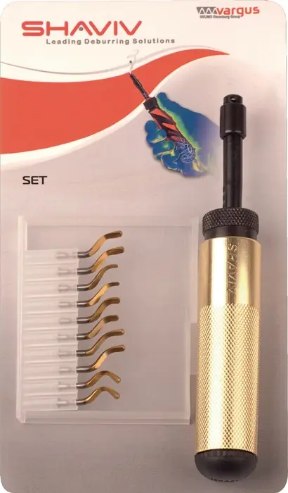 Produktfoto 1 von Entgraterset Golden Flex Set B 7tlg.SHAVIV