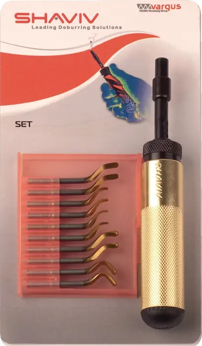 Produktfoto 1 von Entgraterset Golden Flex Set E 7tlg.SHAVIV