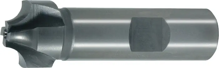 Viertelkreisprofilfräser DIN 6518B TypN R.4mm D.14mm HSS-Co Weldon