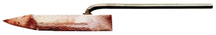 Produktfoto 1 von Kupferstück Hammerform,spitz 350g SIEVERT