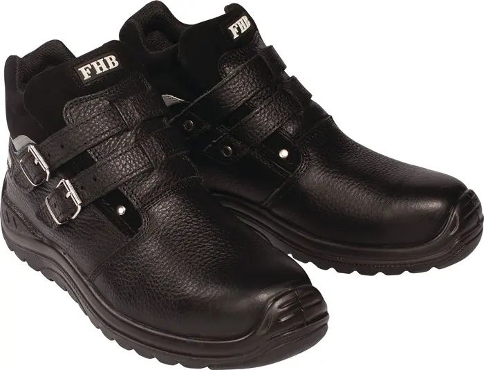 Produktfoto 1 von Sicherheitsstiefel NORBERT Gr.46 schwarz Kuhleder S3 HRO EN20345