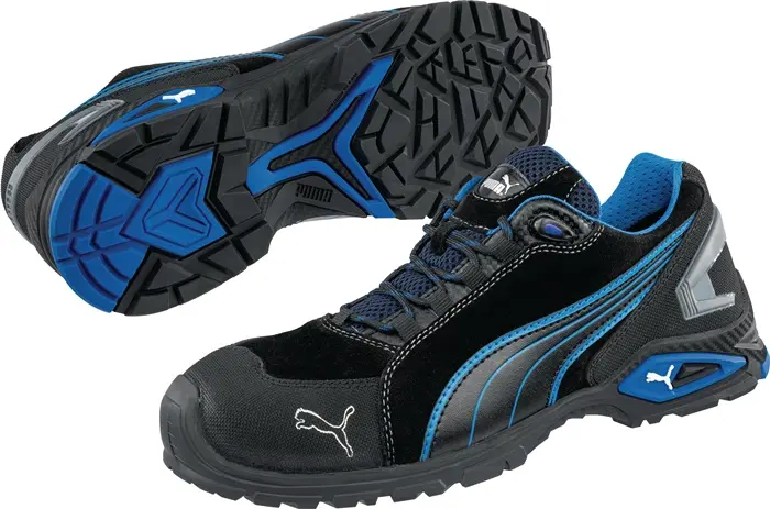 Produktfoto 1 von Sicherheitsschuh Rio Black Low Gr.40 W.11 schwarz/blau S3L FO SR 20345:2022