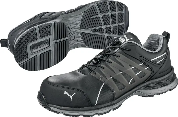 Produktfoto 1 von Sicherheitsschuh Velocity 2.0 Black Low Gr.45 W.11 schwarz S3 ESD HRO SRC 20345