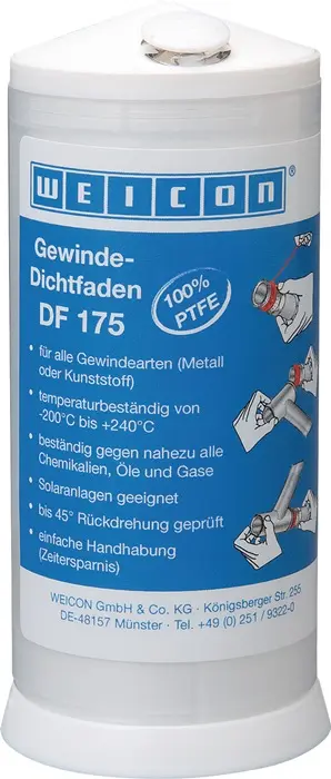 Produktfoto 1 von Gewindedichtfaden DF 175 175m Spenderdose WEICON
