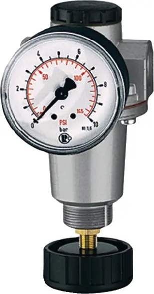 Produktfoto 1 von Druckregler Stand.Gew.mm 11,89 BG I G 1/4 Zoll 0,5-10bar 1000l/min RIEGLER