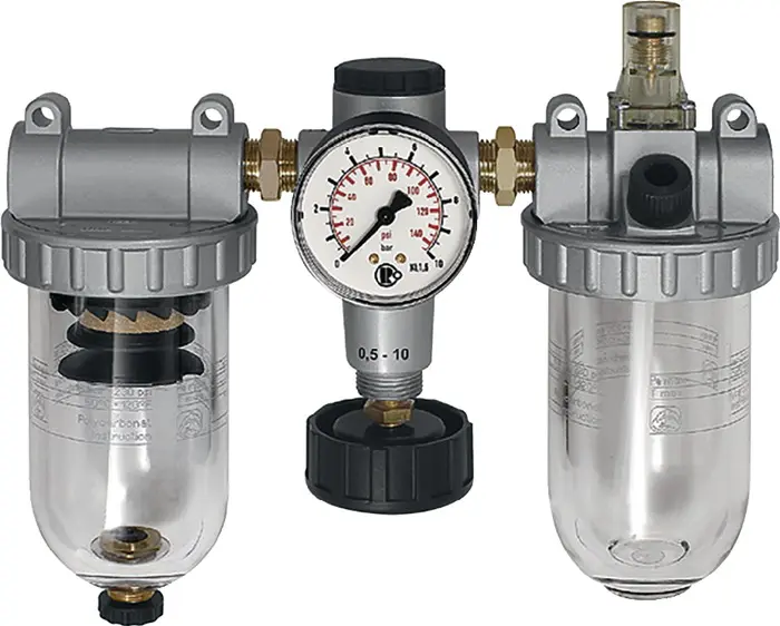 Produktfoto 1 von Wartungseinheit Stand.Gew.1/2 Zoll HA BG III 3-tlg.3200l/min B.259mm RIEGLER