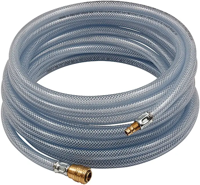 Produktfoto 1 von PVC-Druckluftschlauchset ID 9mm AD 15mm L.10m Schnellverschlusskupplung DN 7,2