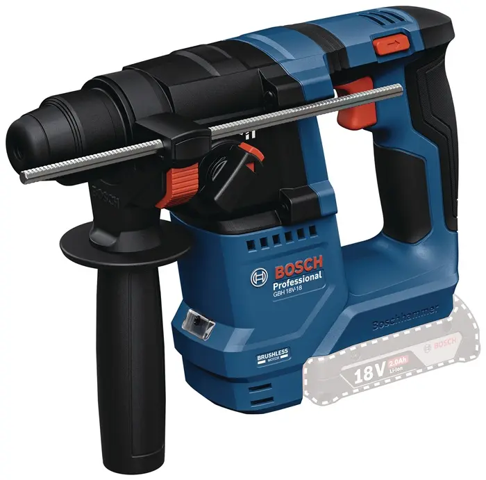 Produktfoto 1 von Akku-Bohrhammer GBH 18V-18 Prof.18V 18mm 1,5 J SDS-plus BOSCH