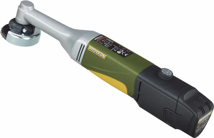 Produktfoto 1 von Akku-Winkelschleifer LHW/A 29815 10,8 V 2,6 Ah 50x10mm 5000-16000min-¹ PROXXON
