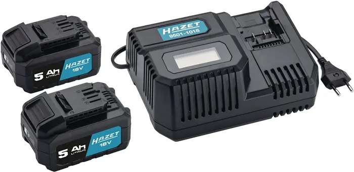 Produktfoto 1 von Akku-Starter-Set 9500-05/3 18V 5Ah HAZET