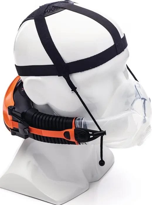 Produktfoto 1 von Kopfhalterung PAF-1030 a.Gewebe,Nyl.u.Klettband CLEANSPACE