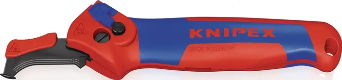 Produktfoto 1 von Abmantelungsmesser Gesamt-L.146mm m.Hakenklinge KNIPEX