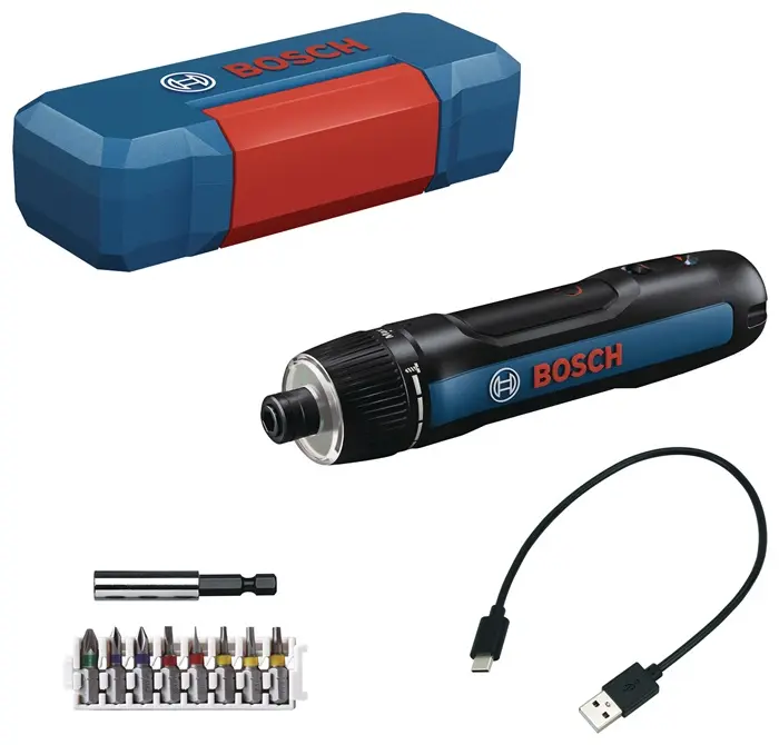 Produktfoto 1 von Akku-Schrauber GO 3 Mini Case Prof.3,6V 2Ah 306-396min-¹ i.Koffer BOSCH