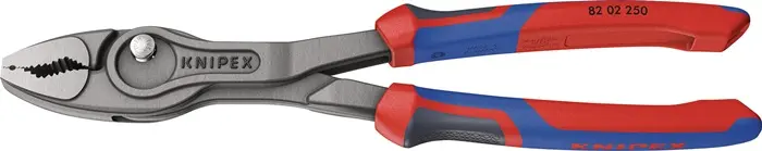 Produktfoto 1 von Frontgreifzange TwinGrip L.257mm Comfort-Griffe grau atram.KNIPEX