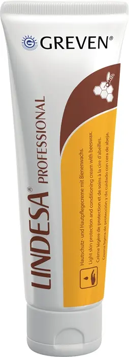Hautschutz-/pflegecreme LINDESA®PROFESSIONAL 100ml zieht schnell ein,silikonfrei