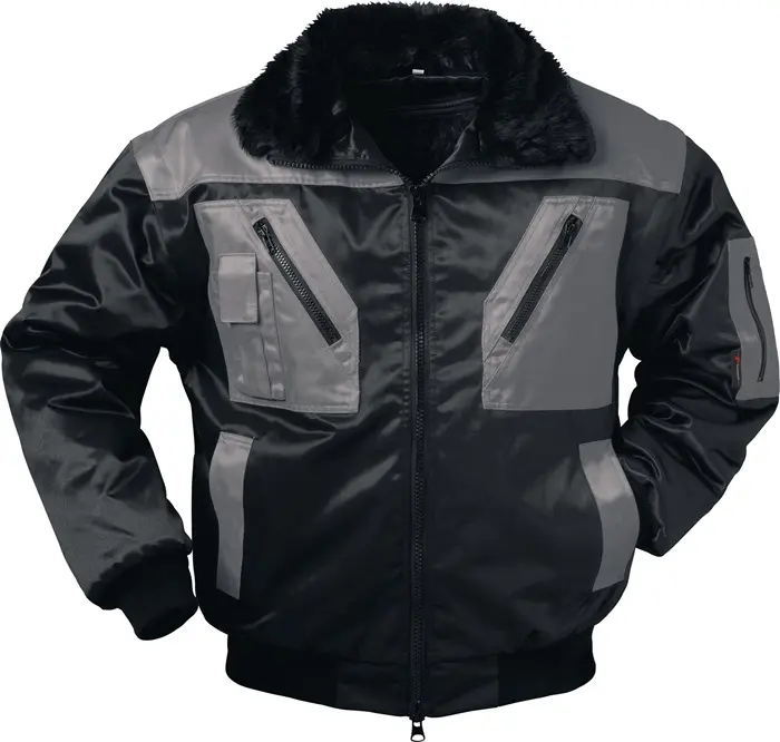 Produktfoto 1 von Pilotjacke ASKIM 4-in-1 Gr.XL schwarz/grau NORWAY