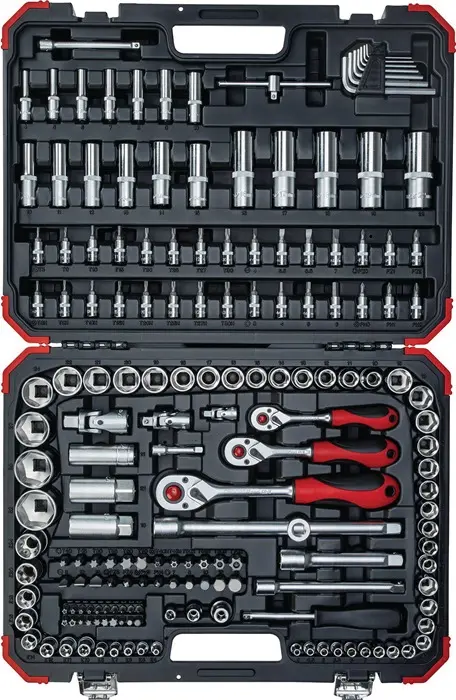 Produktfoto 1 von Steckschlüsselsatz R4560 3172 172-tlg.RED