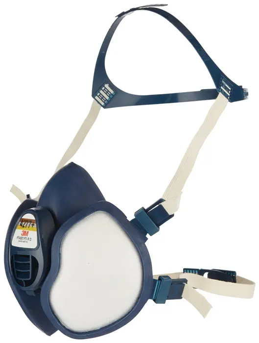 Produktfoto 1 von Atemschutzhalbmaske 4000+ EN 405:2001+A1:2009 FFABE1P3 R D Einheitsgröße 3M
