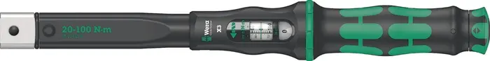 Produktfoto 1 von Drehmomentschlüssel Click-Torque X 3 20-100 Nm 9x12mm WERA