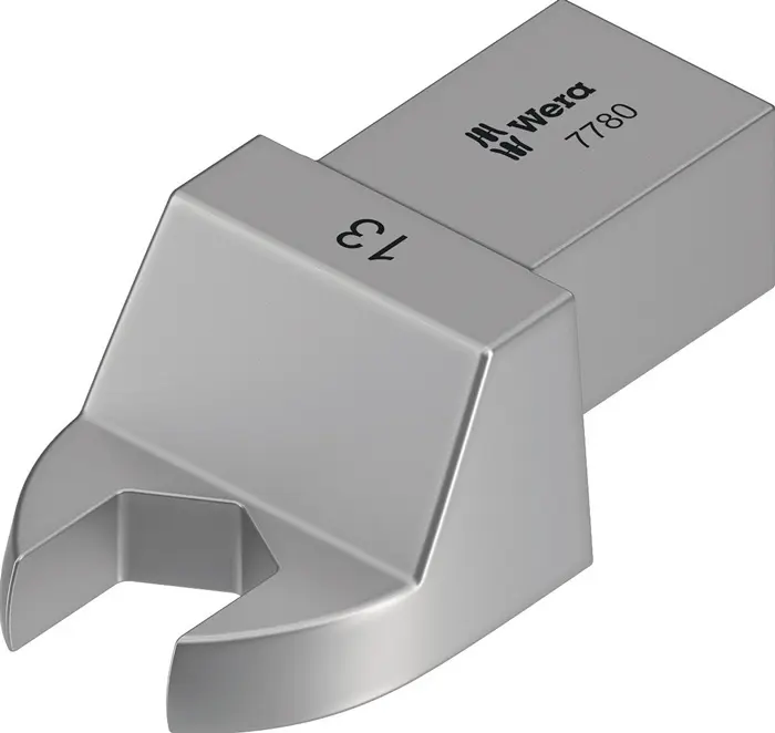 Produktfoto 1 von Einsteckmaulschlüssel 7780 SW 19mm 14x18mm CV-Stahl WERA