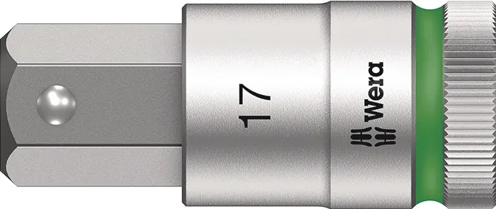 Produktfoto 1 von Steckschlüsseleinsatz 8740 C HF 1/2 Zoll SW 17mm L.60mm WERA