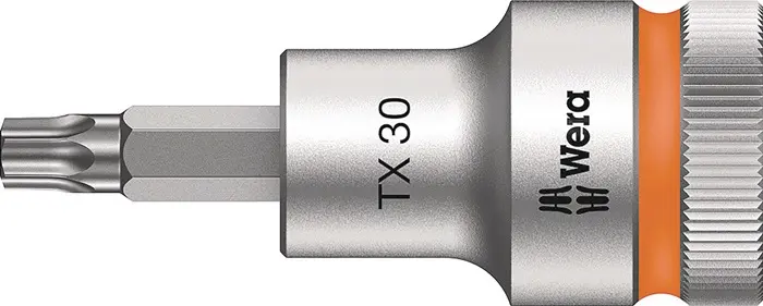 Produktfoto 1 von Steckschlüsseleinsatz 8767 C HF TORX® 1/2 Zoll T30 L.60mm WERA