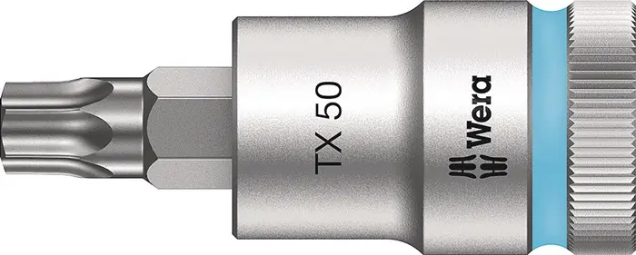 Produktfoto 1 von Steckschlüsseleinsatz 8767 C HF TORX® 1/2 Zoll T50 L.60mm WERA