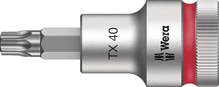Produktfoto 1 von Steckschlüsseleinsatz 8767 C HF TORX® 1/2 Zoll T40 L.60mm WERA