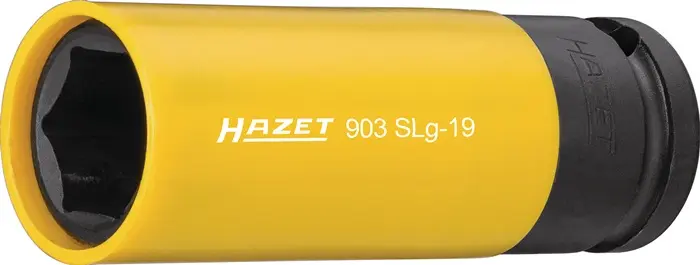 Produktfoto 1 von Kraftschraubersteckschlüsseleinsatz 903SLG-19 1/2Zoll 6KT m.Ku.Hülse SW19mm 85mm