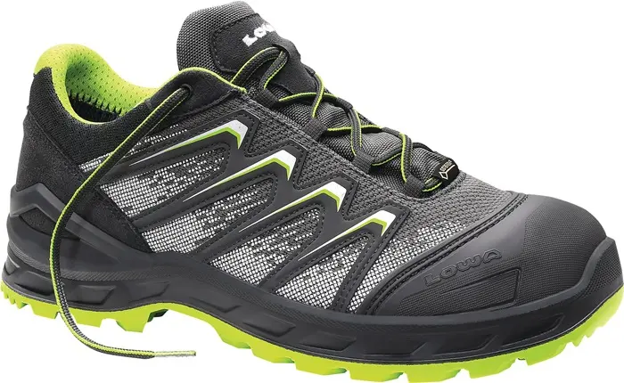 Produktfoto 1 von Sicherheitsschuh Larrox Work GTX grey Lo Gr.41 grau/grün S3 HI HRO CI SRC EN2034