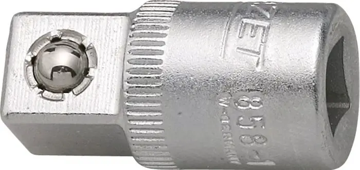 Produktfoto 1 von Vergrößerungsstück 858-1 Antr.1/4 Zoll Abtrieb 3/8 Zoll L.26,5mm HAZET