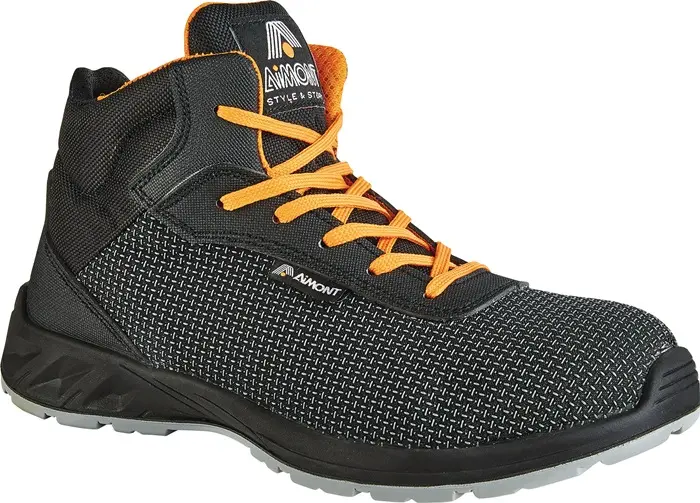 Produktfoto 1 von Sicherheitsstiefel Diamont AVANGER Gr.42 W.11 schwarz/orange S3S CI FO SR