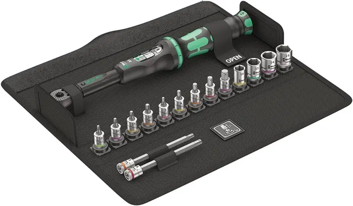 Drehmomentschlüsselset Bicycle Set Torque 1 16-tlg.2,5-25 Nm 1/4 Zoll WERA