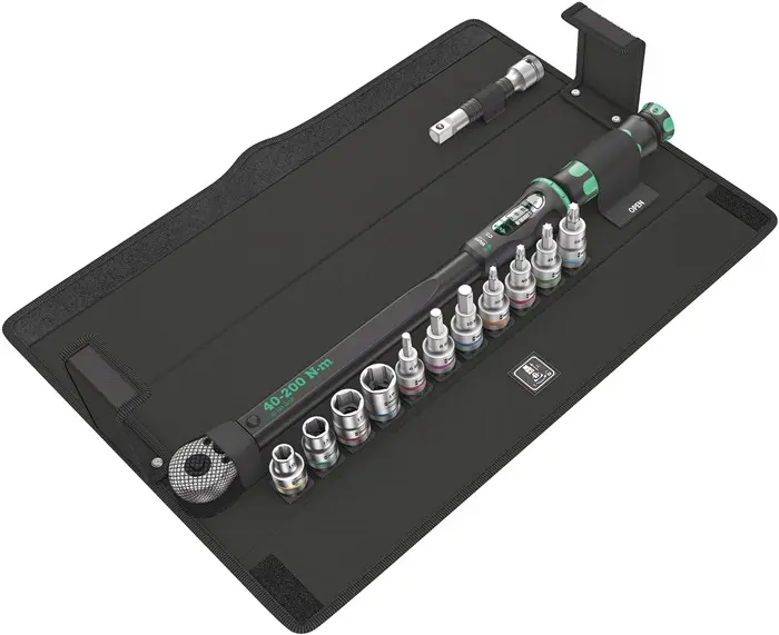 Produktfoto 1 von Drehmomentschlüsselset Click-Torque C 3 Set 1 13-tlg.40-200 Nm 1/2 Zoll