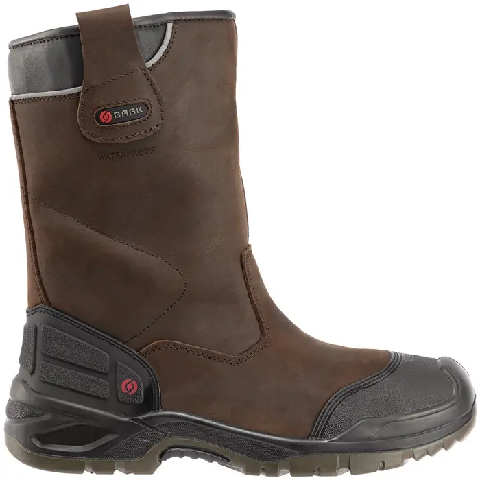 Produktfoto 1 von Sicherheitsschlupfstiefel Hercules Gr.44 braun S3 SRC WR EN20345 Leder BAAK