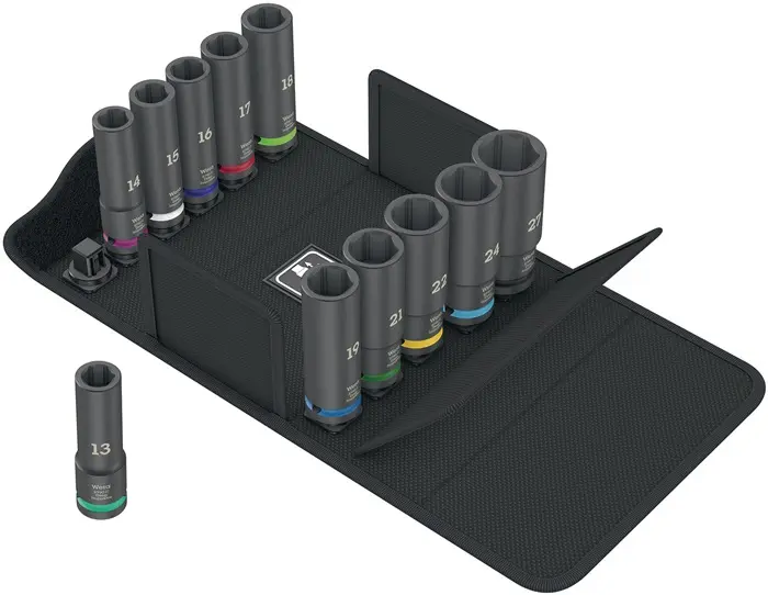Produktfoto 1 von Kraftsteckschlüsselsatz 8790 C Impaktor Deep Set 1 11-tlg.1/2 Zoll lang,6-kant