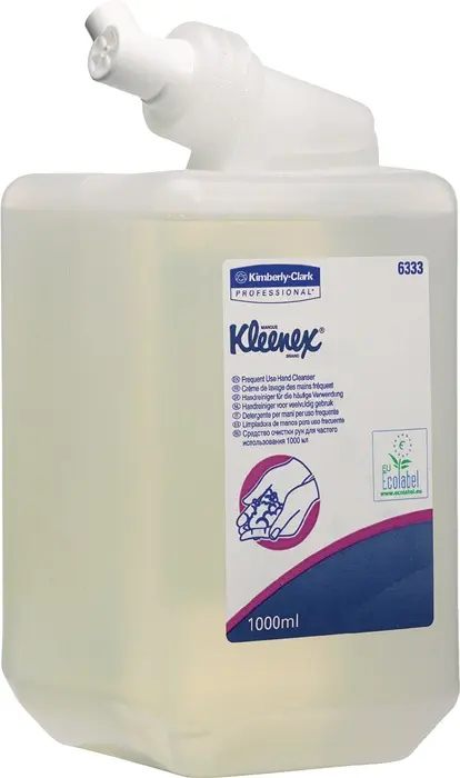 Produktfoto 1 von Seifencreme 6333 1l f.Spender 9000 474 121 mild,transp.KLEENEX