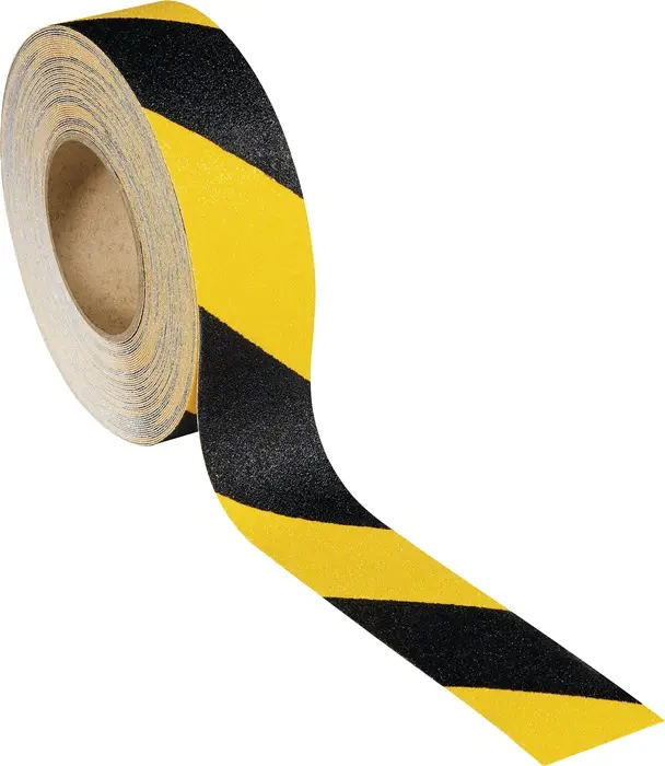 Produktfoto 1 von Anti-Rutsch-Klebeband SAFE STEP® schwarz/gelb L.18,25 m,B.50mm Rl.ROCOL