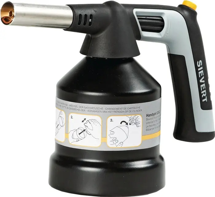 Produktfoto 1 von Lötlampe Handyjet 2283 o.Stechkartusche 80 g/h 1,0 kW SIEVERT