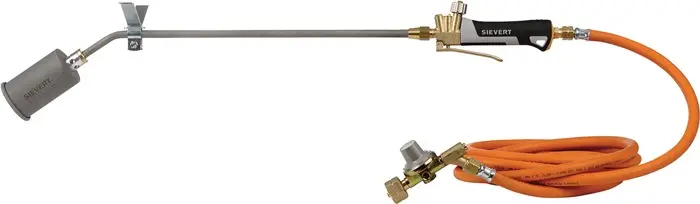 Produktfoto 1 von Propananwärmbrennerset Pro 88 Titanium m.Druckminderer manuelle Zündung 5m