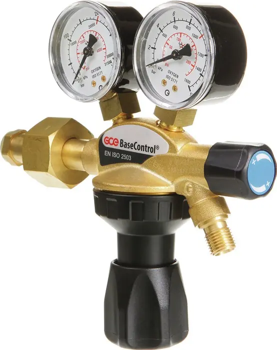 Produktfoto 1 von Flaschendruckminderer BaseControl Sauerstoff 200bar 1-stufig GCE