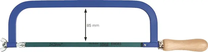 Produktfoto 1 von Metallsägebogen Blatt-L.300mm 24 Z./Zoll H-Heft pulv.TECWERK