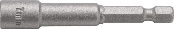 Produktfoto 1 von Steckschlüsseleinsatz m.6-KT.-Antr.SW 8mm L.60mm m.Magnet TECWERK