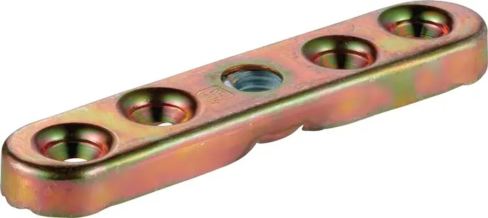 Flansch -93 393 Pro 300 STA verzinkt,gelb f.Holzflügel HELM
